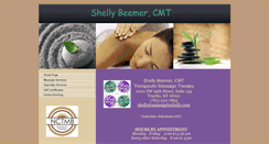 Desktop Screenshot of massagebyshelly.com