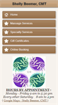 Mobile Screenshot of massagebyshelly.com